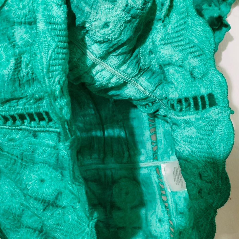 New Democracy oversized blouse green size XS (D) - Picture 4 of 6